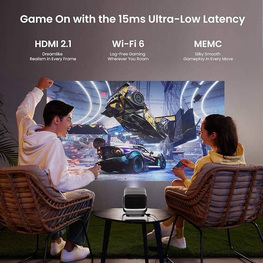 Projector ULTRA HD /新品4K Magcubic HY300 PRO: 4K Projector WiFi 6 BT 5.0 Android 11